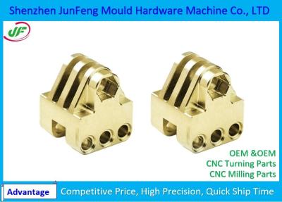 China Mechanical CNC Brass Parts Lathe Turning Machine , Precision Brass Turned Parts for sale