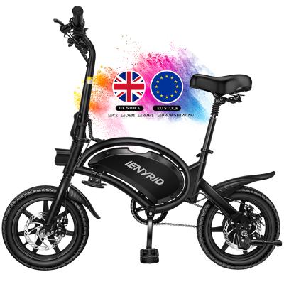 China Aluminum Alloy Electric Folding Bike 14 Inch 400W 45Km/H Drop Shipping iENYRID B2 Electric Bicycle Adults City Foldable Electric Bike for sale