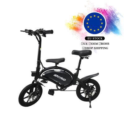 China EU warehouse aluminum alloy drop shipping IENYRID B2 48V 400W lithium battery mountain electric bicycle wholesale mobility off-road tire for men for sale