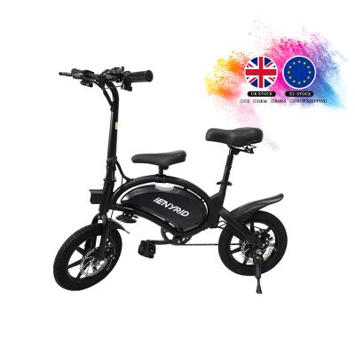 China Aluminum Alloy EU Warehouse Drop Shipping IENYRID B2 48V 400W 3 Speed ​​Level Off-Road Bike Electric Bicycle With Seat for sale