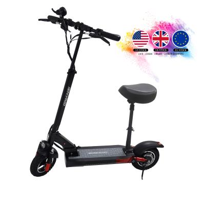 China 2021 Unisex US EU UK Warehouse 100-240V Input Electric Scooter 48V 500W Electric Motor Scooters for sale