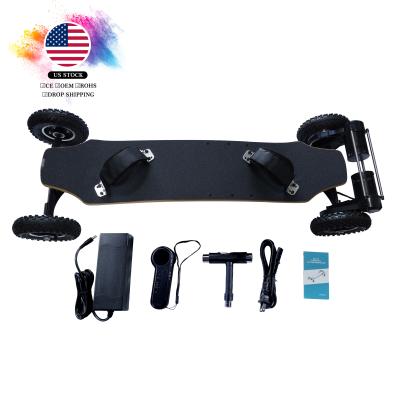 China Original Wholesale 40KM/H 360W unisex dual motor makes CE rohs FCC skateboard electric longboard skateboard best for sale