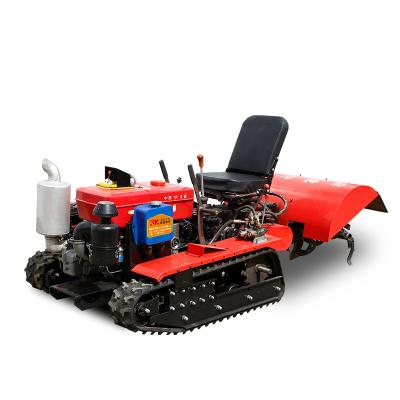 China Farms 20hp 35hp Tractor Mulching Agricultural Film Potato Ridger Mulching Layer Machine for sale