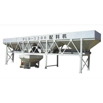 China Factory PLD Mini Concrete Batcher Dosing /Batching Machine 3 Hoppers 1200 On Sale Concrete Batching Machine for sale