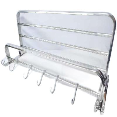 China Viable Hot Sales Stainless Steel Towel Rack Folder Towel Rack And Wall Mounted Type For Bathroom Room Pendant And Space Saver for sale