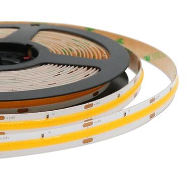 China High Density Living Room No Dot Fob Led Strip Led 24v 320 led flexible cob led strip light for sale