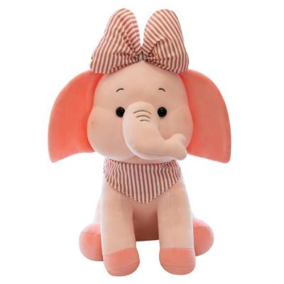 China For Baby Plush Toy Fast Delivery Soft Animal Stuffed Cute Elephant Baby Plush In Three Colors for sale