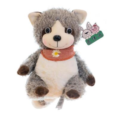 China Children Toy Gift Cute little raccoon plush doll creative new style with pillow cute little raccoon plush animal toy bib doll cartoon for sale