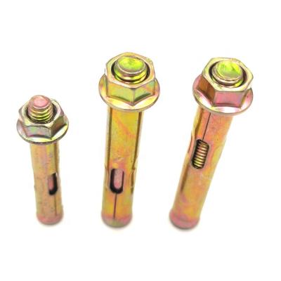 China Steel DIN Standard ANSI BS Sleeve Anchor With Hex Nut for sale