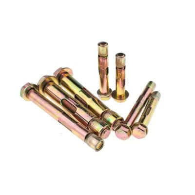 China Building Construction Zinc Plating Carbon Steel Sleeve Anchor Wedge Anchor Bolt for sale