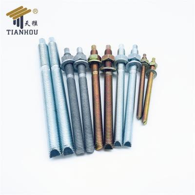 China Steel ANSI DIN BS Chemical Anchor HDG Expansion Anchor Bolt for sale