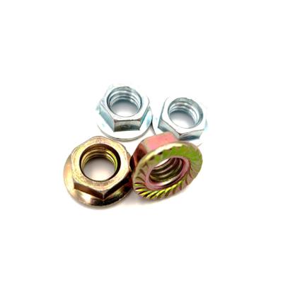 China DIN6923 Heavy Industry Hex Flange Nut Hex Nuts With Flange for sale