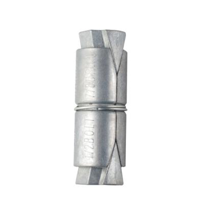 China 5/16-18 Zinc Alloy Zinc Alloy Galvanized Zamac Single / Double Expansion Anchors for sale