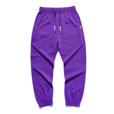 China Gray Bottoms Mens Modern Design High Quality Anti-pilling Sweatpants Drawstring Pants for sale