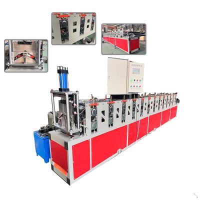 China Building Construction Metal roof ridge cap roll forming machine tile making machinery for sale