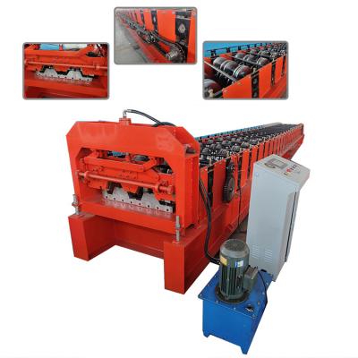 China High Production Speed automatic floor deck color steel roll forming machine for sale