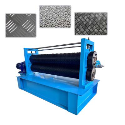 China Building Construction Steel Coil Embossing Machine Embossing Steel Door Plate Embossing Machine for sale