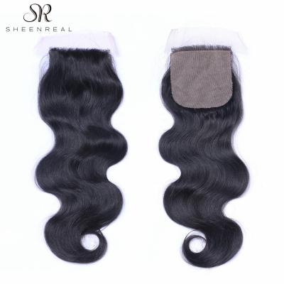 China Wholesale Body Wave Hair Closure Close To The Scalp 4x4 5x5 6x6 Lace Closure Hair Silk Bottom Hairpiece For Women for sale