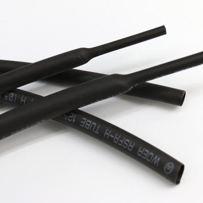 China LOW VOLTAGE Woer ID 1mm 6mm 30mm 80mm 10mm 210mm Flame Retardant 2:1 Polyolefin Heat Shrink Tubing for sale