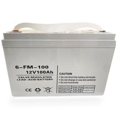 China Electric Power Systems Dongsun 12V 100AH ​​GEL Lead Acid Battery Deep Cycle for sale