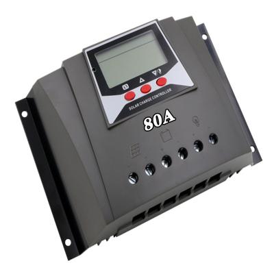 China Solar charger controller 80a pwm charge controller 12v/24v36v/48v 40a 50a 60a multivoltage controller for sale