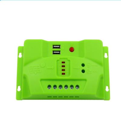 China High quality solar charger controller SR1012 charger controller pmw and led driver Manufacturer 12V 10a 20A green panel smart charger for sale