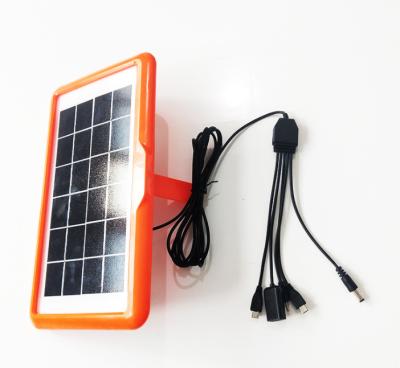 China USB Solar Home System Portable Solar Panel Power 4W6V Easy Carry For Phone OEM for sale