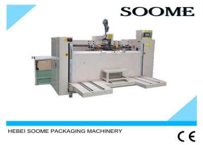 China Servo Motor Folder And Gluer Machine Cardboard Automatic Folder Gluer Stitcher for sale