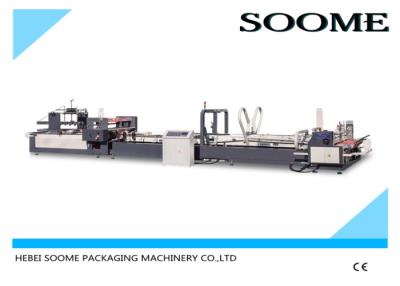 China Electric Auto Folder Gluer Machine Corrugated Carton Pasting Box Machine for sale