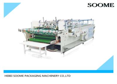 China Semi Automatic Folder Gluer Machine Bottom Locking Pressing Type Energy Saving for sale