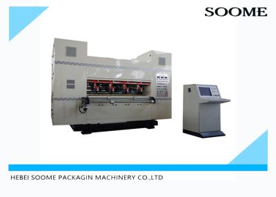 China NC Computer Creasing Thin Blade Slitter Scorer Machine / Corrugated Slitter Machine for sale