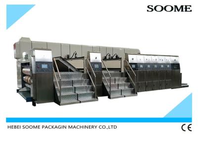 China Flexo 200pcs/Min Automatic Carton Box Making Machine for sale