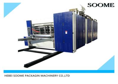 China 180pcs/Min Corrugated Board 4 Colour Flexo Printing Machine for sale