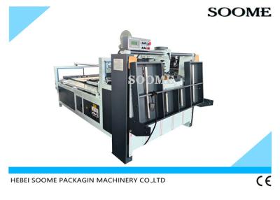 China 3 5 7 Ply Carton Folder Gluer Machine Corrugated Box Semi Auto for sale