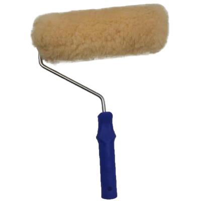 China Wholesale Plastic Handle Paint Roller Brush Wall Paint Roller for sale