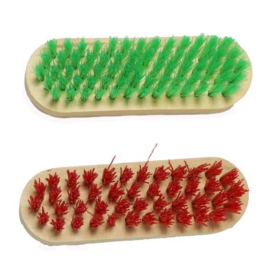 China Viable Factory Wholesale Wood Handle Laundry Brush Shoe Brush Cleaning Brushes for sale