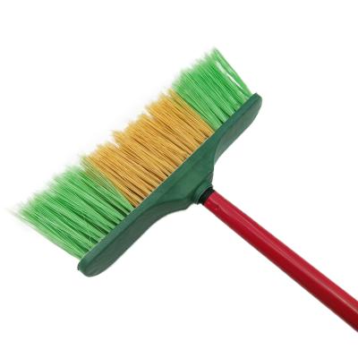 China Sustainable Plastic Nylon Floor Mop Household Cleaning Broom Broom for sale