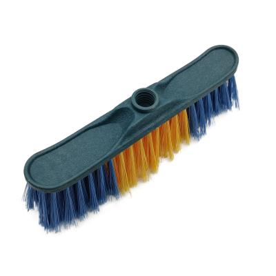 China Sustainable factory wholesale manufacture plastic pp garden broom brush for sale