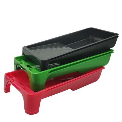 China Durable Cheap Paint Palette Tray Multicolor Plastic Paint Tray For Paint Roller for sale