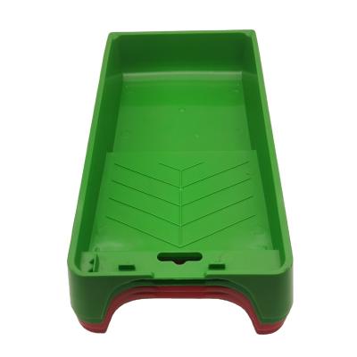 China Durable Wholesale China Manufacturer Customized Paint High Quality Green Plastic Tray for sale