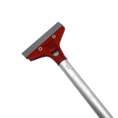 China Viable Long Handle Scraper Floor And Wall Scraper Cleaning Tool With 10cm Blade for sale