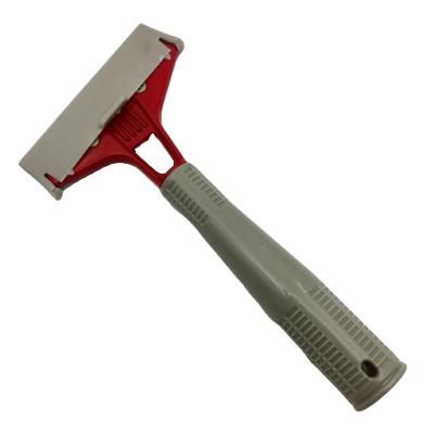 China Viable Wholesale Short Handle Salon Tile Cleaning Plastic Floor Knife Scraper Glass Blade for sale