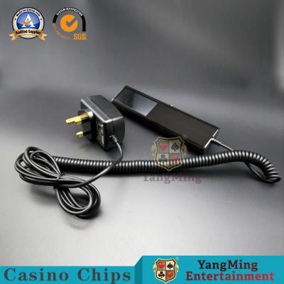 China Classic UV Violet Anti Counterfeit Money Detector Black Retractable Power Supply For Poker Chip for sale