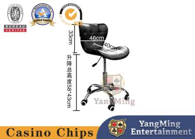 China Cadeira de elevação de mesa de poker de casino cadeira de rolos de escritório comercial de logotipo personalizável à venda