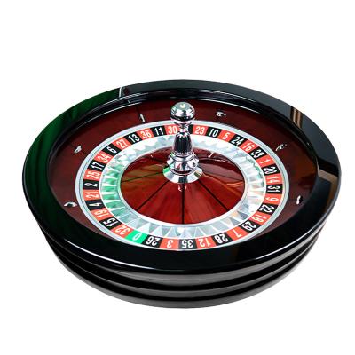 China Internationaal Import Single 0 Solid Wood Roulette Casino Roulette Poker Table Game 82cm Handmatig Roulette Te koop