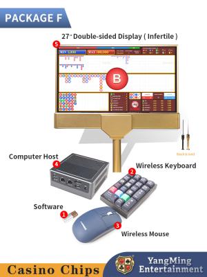 China Newly Launched 3-in-1 Game Results Baccarat Software System Poker Table Game Live Stand-Alone System Software for sale