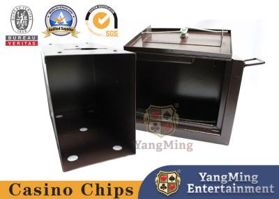 China High Quality High Level Popular Using Casino Cash Drop Tip Money Boxs With Two Locks for sale