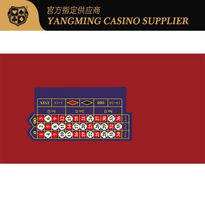 Китай International Roulette Waterproof Tablecloth Casino Club Casual Entertainment Poker Table Tablecloths продается