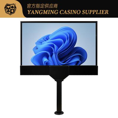 China New Product Launch Gold Slim Dual Sided Display Casino Baccarat Table Game Display for sale