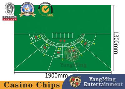 Китай 5 скатерти казино покера баккара игрока частей оригинального дизайна многокрасочной печати ранга супер водоустойчивой промышленного продается